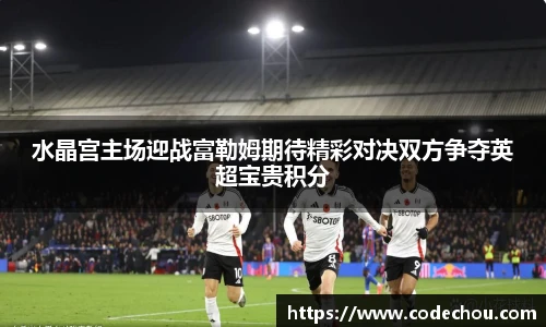 水晶宫主场迎战富勒姆期待精彩对决双方争夺英超宝贵积分